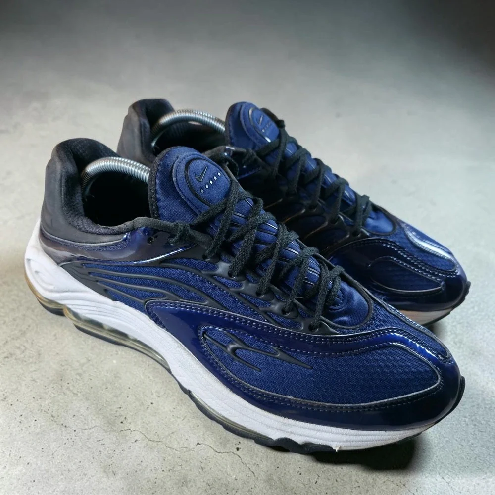 Nike Air Tuned Max Men's Size 11.5 Shoes Blue Void White Black DC9391-400